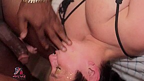 Annihilation of the countenance and pharynx